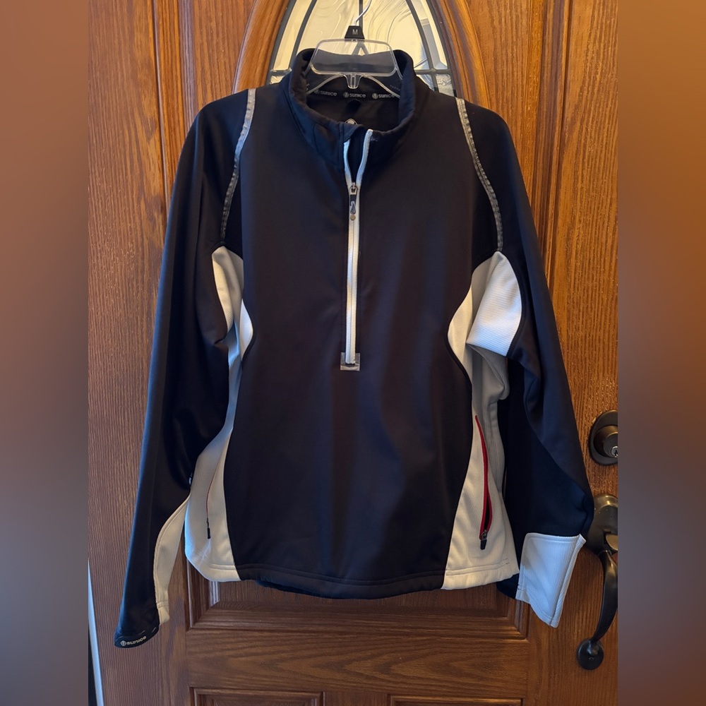 Sunice Hurricane 1/2 Zip Pullover Windstopper Gol… - image 1